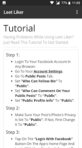 Facebook auto liker · you will start getting likes on that photo within a few minutes. Leet Liker Apk Download Auto Liker Fb For Android 2019 Apk4f