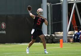 3 in a deal with the miami dolphins to select the former walter payton trophy winner out. 49ers Qb Trey Lance Looks The Part In His First Nfl Practice It S Work Now The Athletic