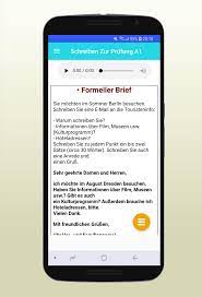 Er soll mit ihnen einkaufen. Android Icin Brief Schreiben Zur Prufung Deutsch A1 Apk Yi Indir