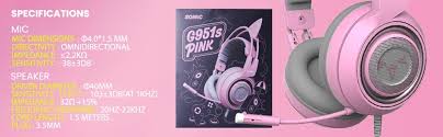 Check spelling or type a new query. Somic G951s Pink Cat Ear Gaming Headphone For Women Gamers China Headphone And Headset Price Made In China Com