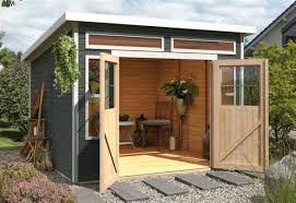Kleines Modernes Gartenhaus Praktische Ideen Zum Selbermachen Gartenhaus Gartenhaus Selber Bauen Gartenhaus Holz