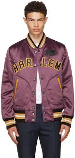 Black And Purple Bomber Jacket Coach Purple Satin Varsity Jacket Modesens Varsity Jacket Satin Bomber Jacket Purple Satin