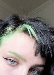 Pin By Kylie Roeder On Hair Green Eyebrows Color Eyebrows Dyes Color Eyebrows To Match Hair