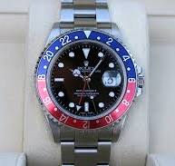 Rolex 16710 GMT Master II Watch Pepsi Bezel