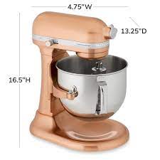 Stand mixer has the capacity, power, and precision engineering to handle any job your recipes call for. Kitchenaid Pro Line Copper Stand Mixer 7 Qt Williams Sonoma
