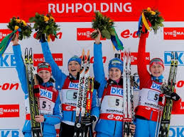 Логинов будет отстаивать титул чемпиона мира. Biatlon Estafeta Zhenshiny Kommentarii Chempionat