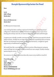 A sponsorship request letter is also called a sponsorship proposal. Sponsorship Letter Format Samples Tips For Writing A Sponsorship Letter