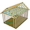 Just as there are many types of roofs with many roof parts, there are many different types of roof trusses. 1