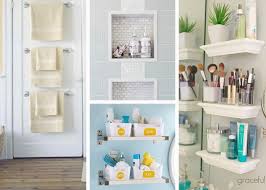 Unobtrusive equipped with shelves, cabinets, or drawers can provide ample storage space for most of your bathroom essentials without taking up a lot of floor space. 30 Genius Ideas For Better Small Bathroom Storage Craving Some Creativity