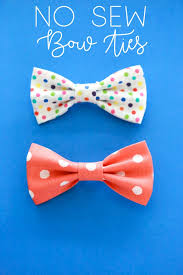 You should first select a ribbon in your desired thickness. Easy Diy No Sew Bow Ties Simply Being Mommy