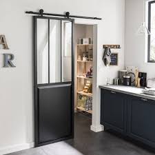 Ensemble Porte Coulissante Atelier Alu Verre Clair Avec Rail Bolero 2 Porte Coulissante Atelier Amenagement Maison Maison