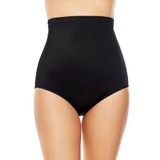 Black Super Extra Ultra High Waisted Waist Highwaisted Highwaist Swim Bottom Slimming Core Tu High Waisted Swim High Waisted Bikini Bottoms High Waisted Bikini