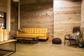 Bright shades of yellow like canary, tuscany, amber, honey, yellow gold and fire makes a room look lively and fun. Reclaimed Barn Wood Paneling For Walls On A Budget