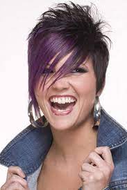 Emo Styled Hair Long Side Swept Bangs With Spiky Back Spiked Hair Short Spiky Haircuts Short Spiked Hair