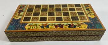 Image result for Persian manuscript chess
