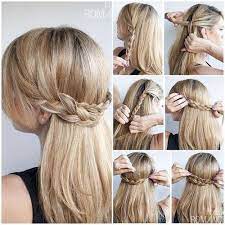 8 Tutorials Fur Einfache Abendfrisuren Abendfrisuren Einfache Tutorials Coiffures Simples Coiffure Soiree Coiffure Facile