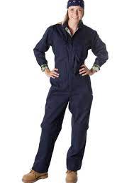 Navy Coverall Rosies Workwear For Women Work Wear Women Coveralls Women Work Wear