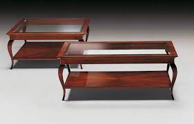 Each serves as a venue to display a. Traditional Coffee Table Ottocento Medea Glass Rectangular
