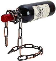 Brown wood wine holder display and organize your wine bottles with display and organize your wine bottles with this rustic bottle wine rack displayed on your counters and tables. We Found The 17 Funniest Wine Bottle Holders To Put In Your Home Bar