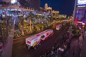 Nascar hauler parade returns to las vegas strip las vegas review. 2013 Nascar Hauler Parade On The Strip Vegas Inc