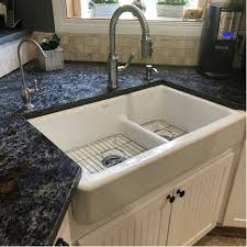 Whitehaven 35 5 L X 21 56 W Double Bowl Kitchen Sink With Short Apron In 2020 Double Bowl Kitchen Sink Kitchen Decor Inspiration Apron Front Kitchen Sink