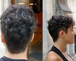 Short Natural Curly Hairstyles For Vintage Style Women Hairstyles Ideas Curly Hair Styles Haircuts For Curly Hair Curly Pixie Hairstyles
