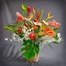 Tropical flowers and hawaiian orchid leis for. Tropical Flowers Arrangements Leis Puna Ohana Flowers
