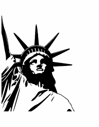 Dessinez un cercle pour sa tête. Statue De La Liberte Coloriage De Monuments Coloriages Pour Enfants