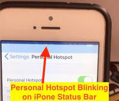 Let S Get Fixed Your Iphone Showing And Blinking Dropping Out Blue Active Personal Hotspot Wifi Connection In A Status Bar Disco Hotspot Wifi Hot Spot Iphone