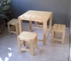Meja Makan Ini Cocok Banget Buat Cafe Dan Kebun Outdoor Kalian Size Kids Furniture Wooden Cafe Furniture Decor