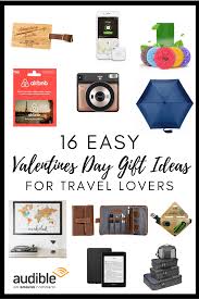 16 Easy Valentines Day Gift Ideas For Travel Lovers Travel Lover Travel Themed Gifts Gift Guide Travel
