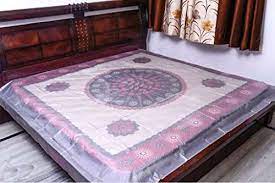 If they can't get used to it you can always purchase vinyl sheeting. Buy Goodluck A To Z Born Baby Items Baby Waterproof Plastic Sheet Double Bed Baby Adult Waterproof Mat Bed Protector King Size 7 5 X 6 5 Feet Grey Features Price Reviews Online In India