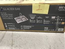 glacier bay 552008 double bowl kitchen