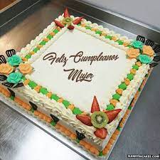 7) las tortas de mickey son la temática que mas piden los niños pequeños para su fiesta de cumpleaños. Feliz Cumpleanos Mujer Imagenes De Pastel