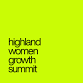 Highland Women Growth Summit event image