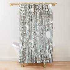 Bright Crystals And Lights Shower Curtain By Crazycraftlady Designer Shower Curtains Curtains Buy Chandelier