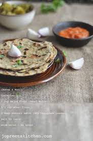 Bajra Roti Aur Lahsun Ki Chutney Pearl Millet Flatbread With Garlic Chutney Garlic Chutney Chutney Roti