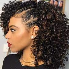 When at the back of her head, pin this hair section for securing the hairstyle before you pull hair layers from the top and go over it in order to camouflage the curly hair. Cute Up Hairstyles For Curly Hair Novocom Top