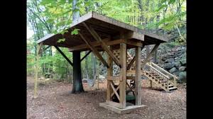 Consider who will be in your treehouse? Building A Treehouse Platform In A Single Oak Tree Youtube