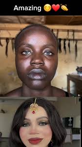 Amazing Black Women Makeup Transformation