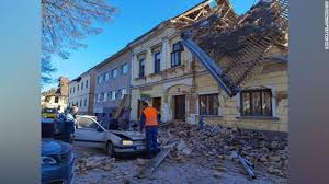 Latest earthquakes in the world. Croatia Hit By 6 4 Magnitude Earthquake Leaving At Least 7 Dead Cnn
