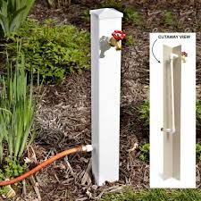 I have to pull the garbage can out in order to turn the spigot on. Why Didn T I Think Of That Backyard Front Yard Garden Projects