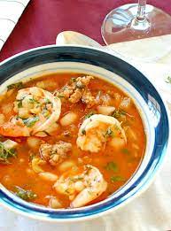 Shrimp And Sausage Stew Recipe Recipe Seafood Soup Recipes Sausage Stew Stew Recipes