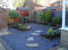 Oh Here We Go Room For My Veggies And No Lawn To Mow Perfect Easy Backyard Landscaping No Grass Backyard Small Backyard Landscaping