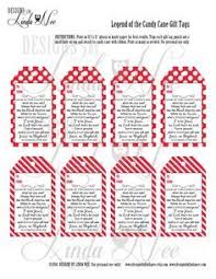 Legend Of The Candy Cane Gift Tag Card For Witnessing At Etsy Candy Cane Gifts Candy Cane Legend Gift Tag Cards