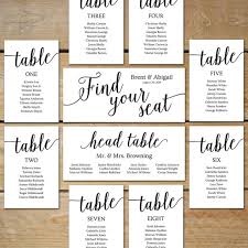 Wedding Seating Chart Cards Sit Back And Relax Because We