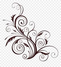 Simple abstract pattern blue ethnic floral vector. Brown Floral Png Template Floral Design Pattern Png Clipart 155897 Pinclipart