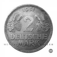 Brd, 50 pfennig 1950 g, bank deutscher länder. 50 Pfennig 1950 G Bank Deutscher Lander