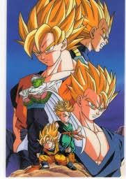 Kami notices a change in piccolo, after inadvertently avenging his father, as he trains gohan for the coming threat. Dragon Ball Z Piccolo Son Gohan Ssj Son Goku Ssj Son Goten Ssj Trunks Ssj Vegeta Ssj Laminate Card A Movic Myfigurecollection Net