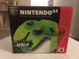 N64 nintendo 64 console + up to 4 new controllers + cords + cleaned inside & out. Nintendo 64 N64 Rare Limited Edition Extreme Green Controller New In Box For Sale In Virginia Beach Va Offerup